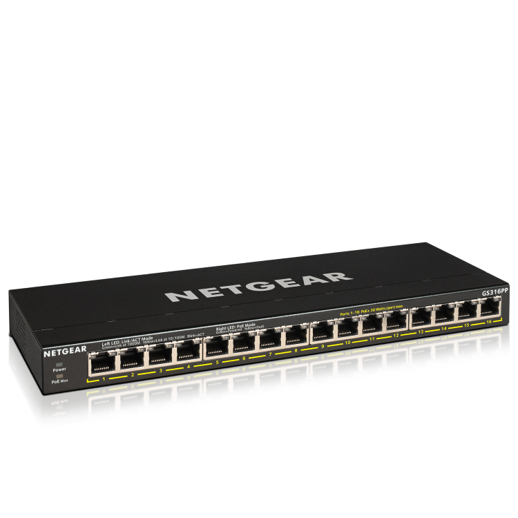 NETGEAR GS316PP Switch Unmanaged