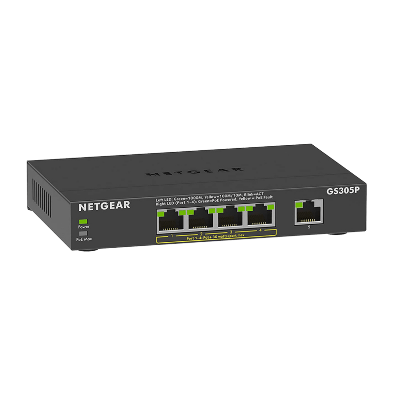 NETGEAR GS305P Switch Unmanaged